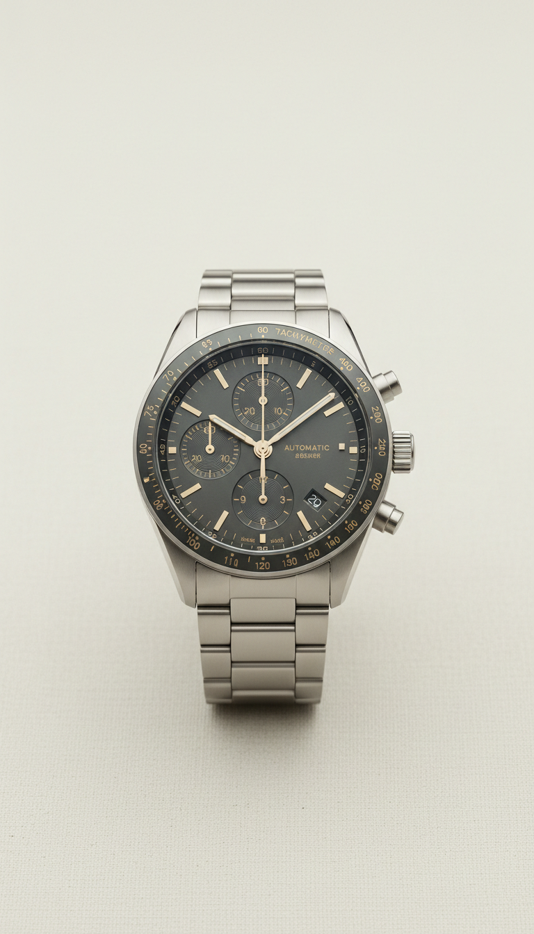 Automatic Steel Chronograph Watch