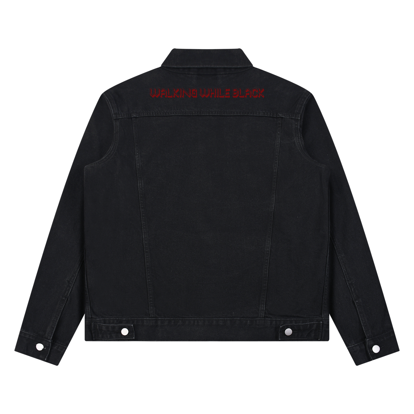 Unisex Vintage Wash Denim Jacket