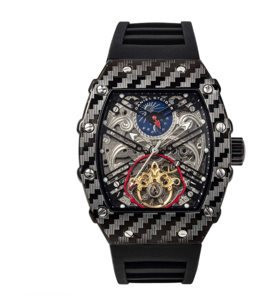 Midnight graphite automatic watch