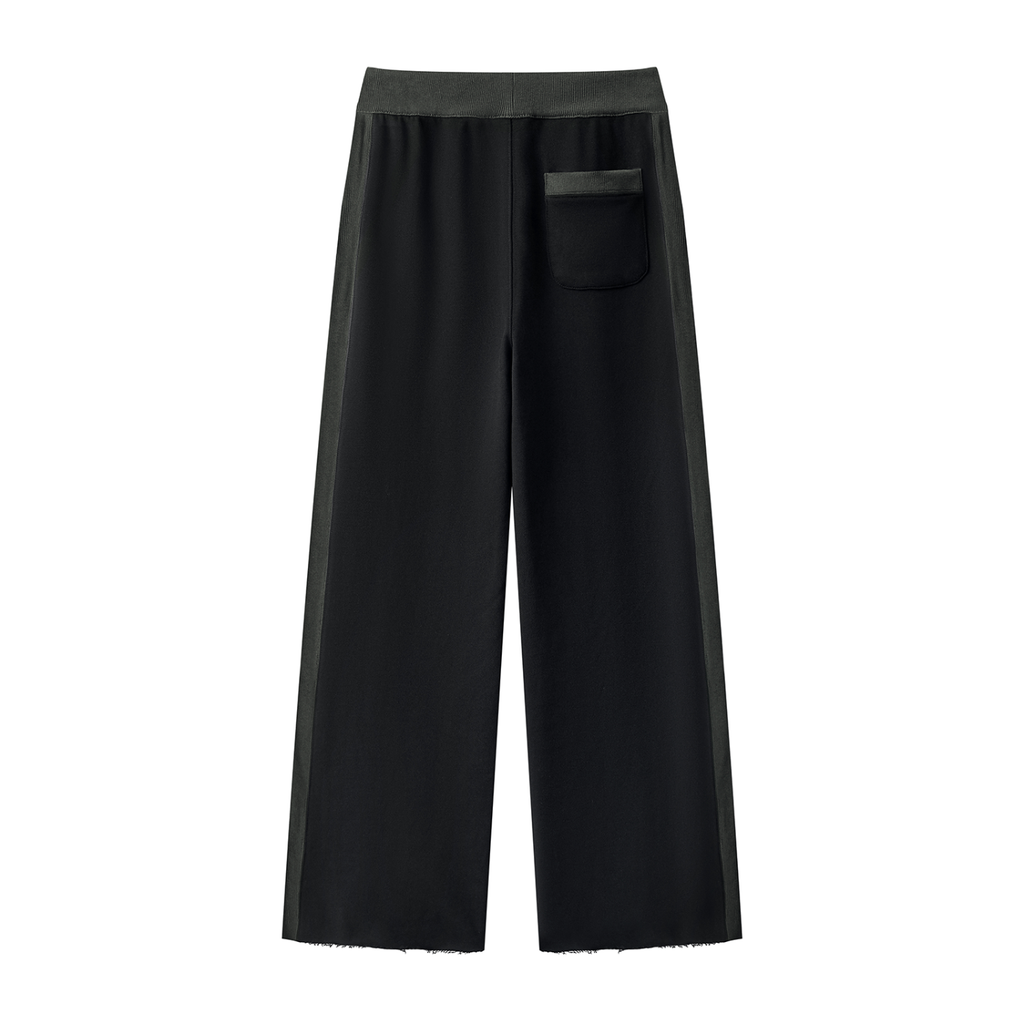 Women's Color Block Raw Hem Sweatpants