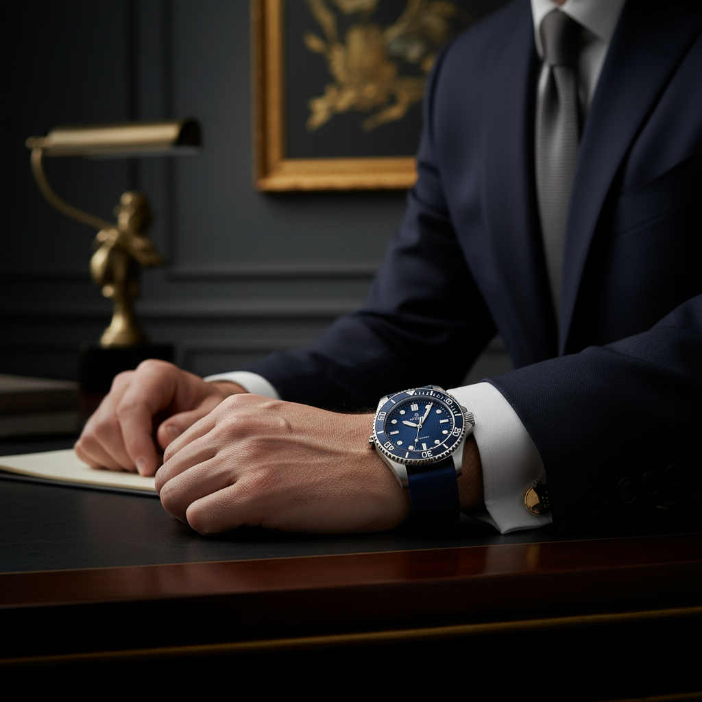 Abyss Navy Diver Watch