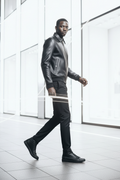 Black Bomber Jacket - Bright Street