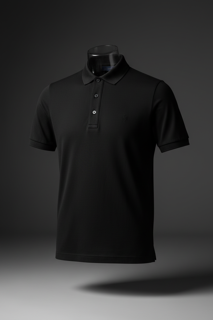 Black Luxury Polo