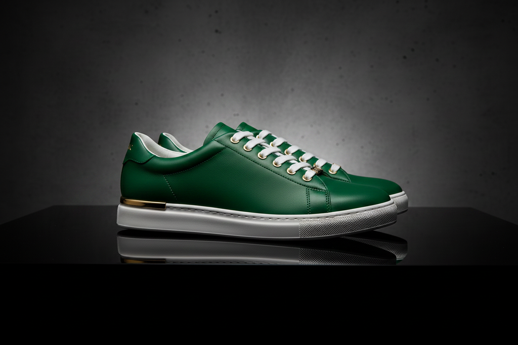 Forest Green Tennis Shoes