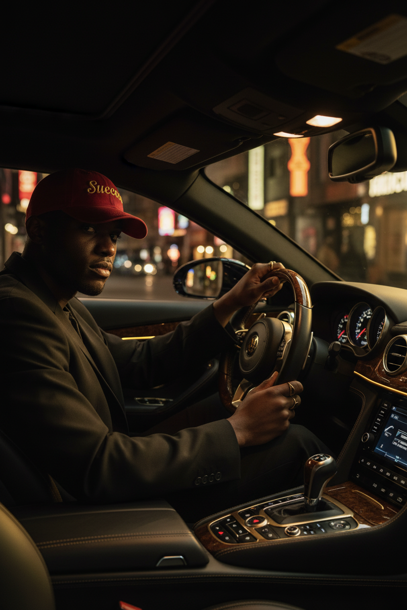 Success Baseball Cap — Red