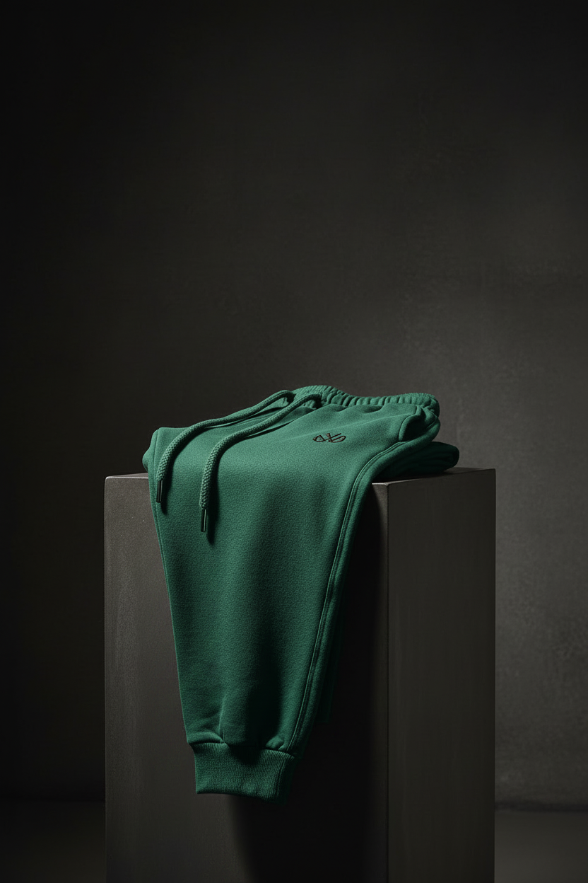 Youth Large Jogger Pants - Green