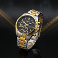 Seiko Chronograph Gold and Silver Two-Tone Bracelet Watch