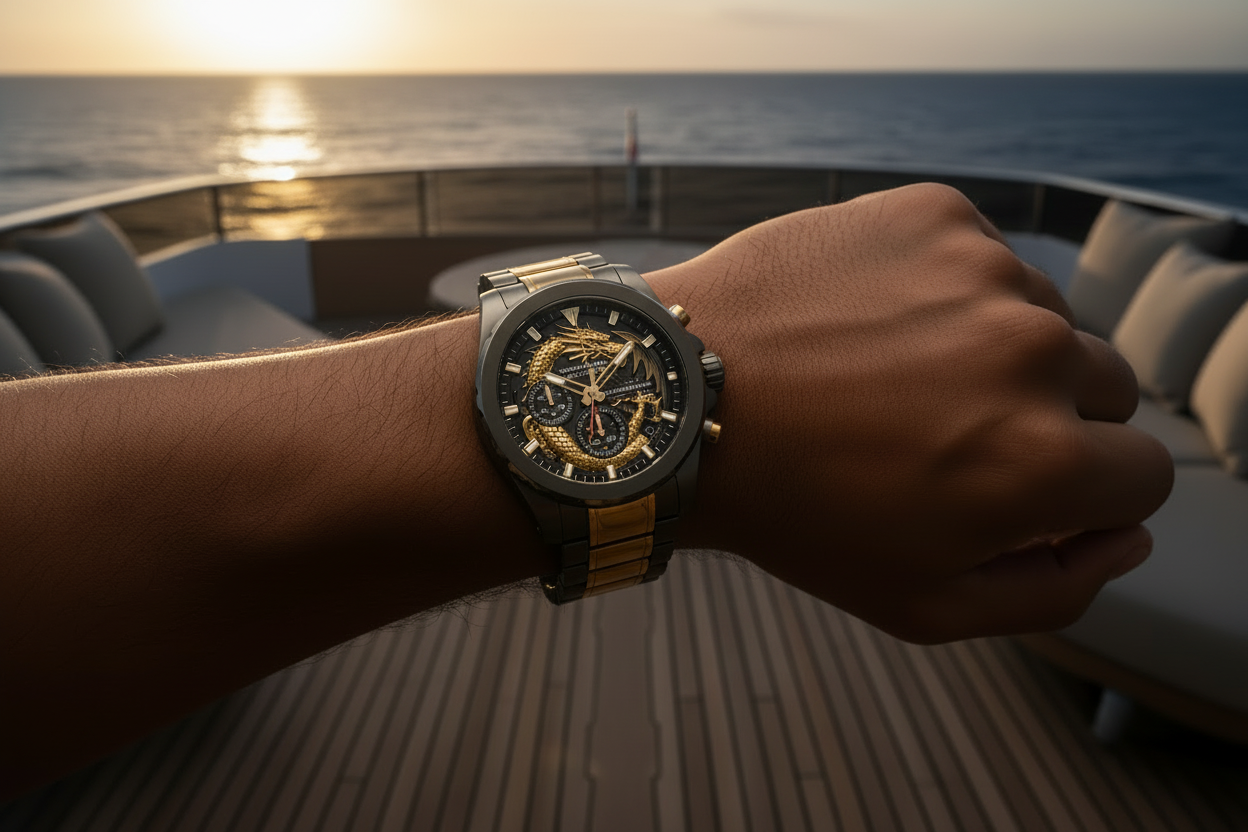 RCF Dragon Men's Watch — Gunmetal
