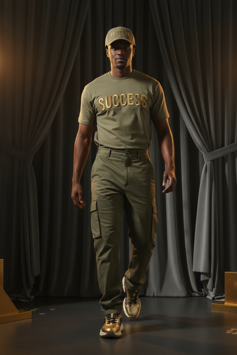 Success Baseball Cap — Khaki