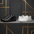 Ron's Luxury Men's Low-Top Sneakers