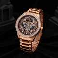 Invicta Objet D'Art Diamond Automatic - Rose Gold with Globes