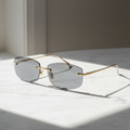 Lumière Rimless Sunglasses