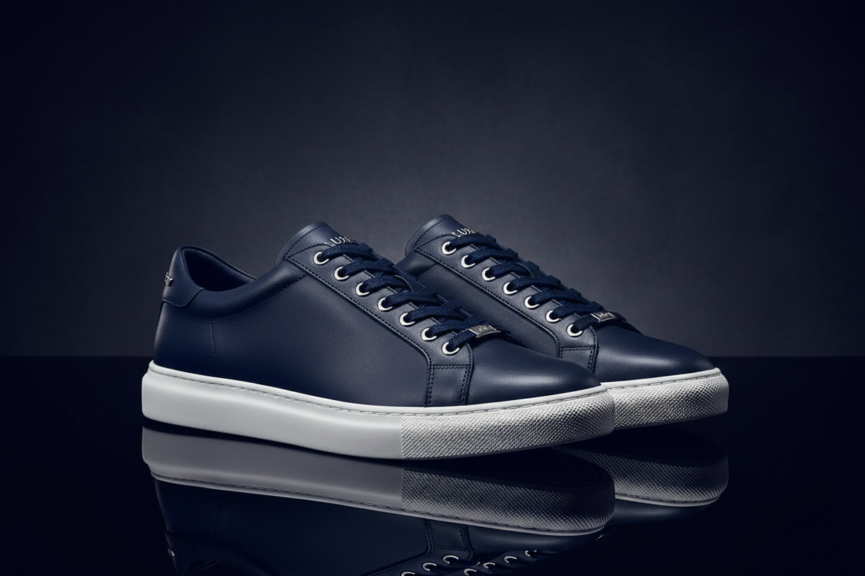 Navy Blue Tennis Shoes