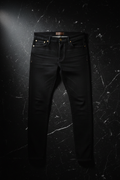 Noir Slim Fit Denim Jeans