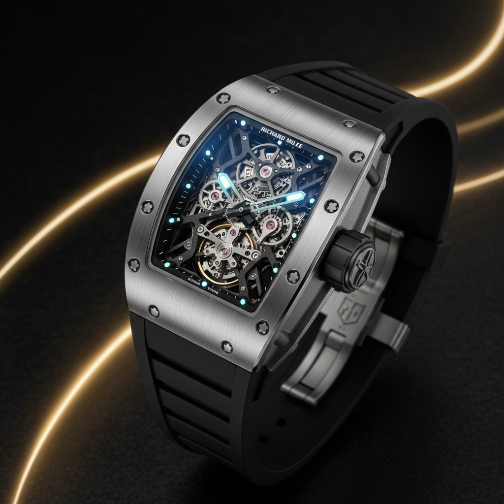 RCF Rectangle Watch – Richard Mille Style