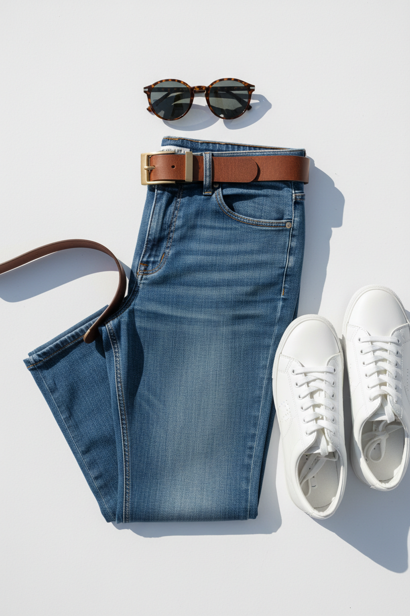 RCF Skinny Jeans - Flat Lay