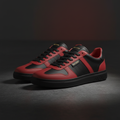 Red Black Low-Top