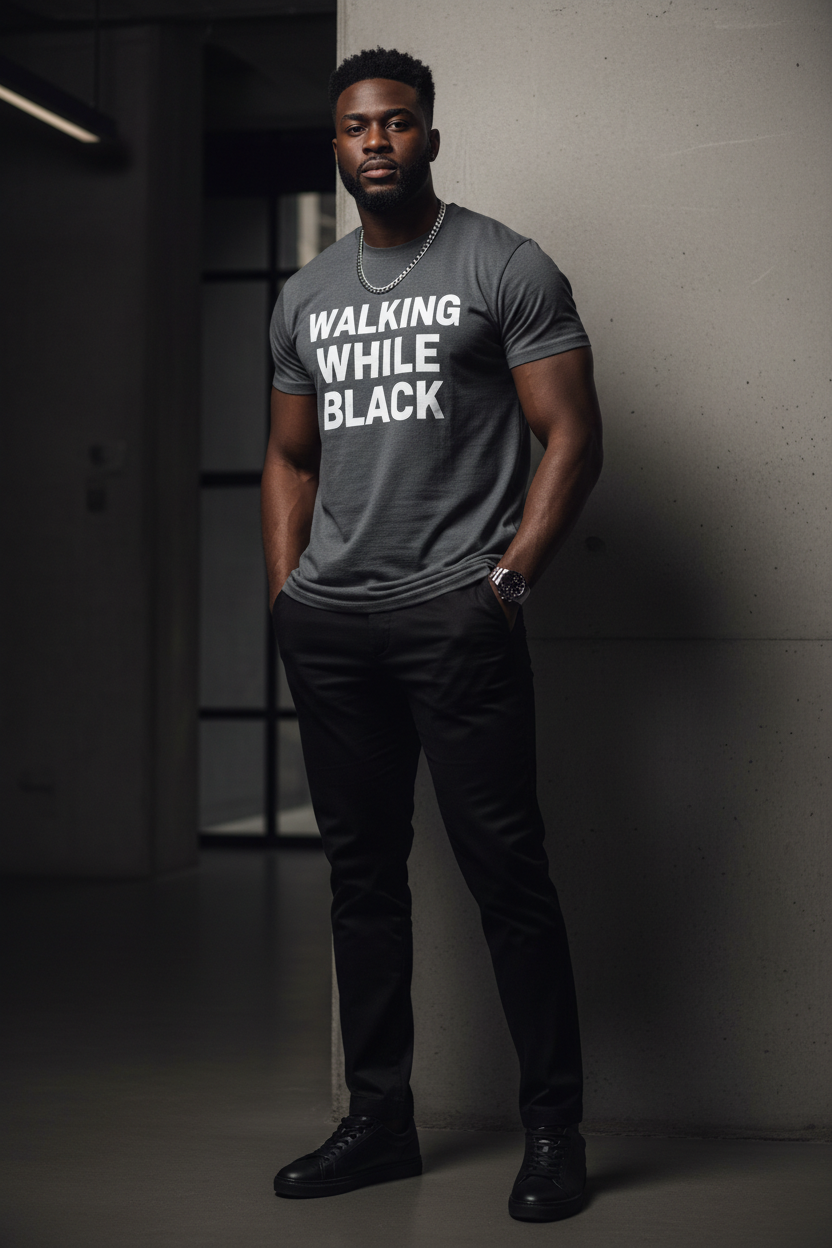 Walking While Black - Charcoal