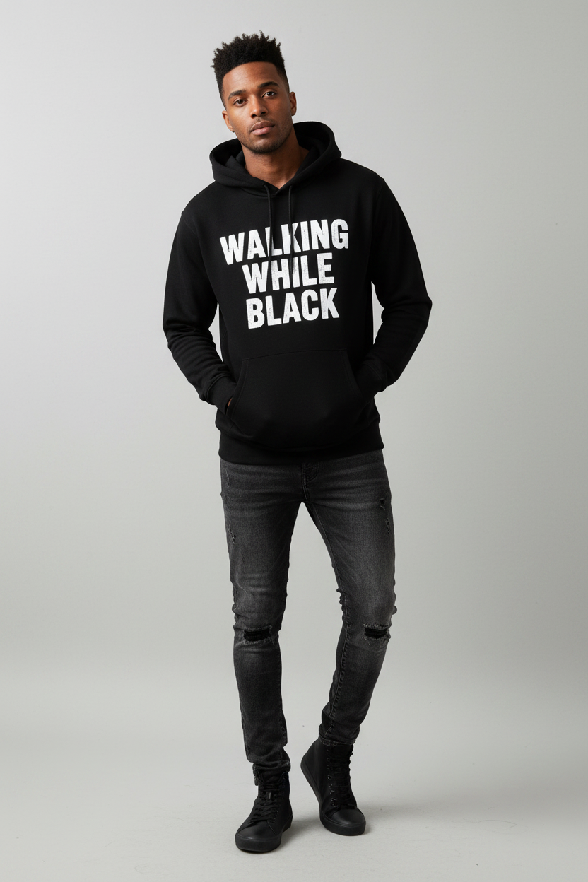 Walking While Black Hoodie (Kids/Teens)