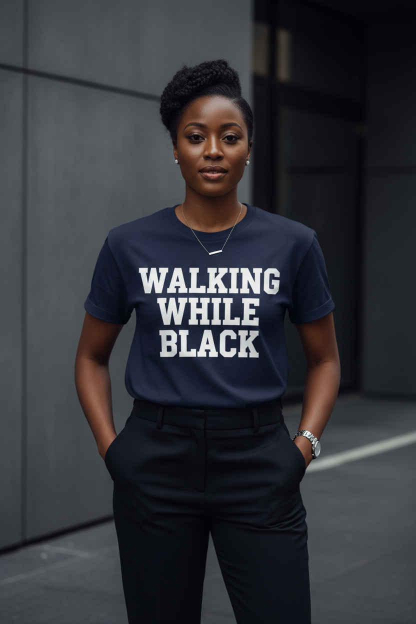 Walking While Black - Navy