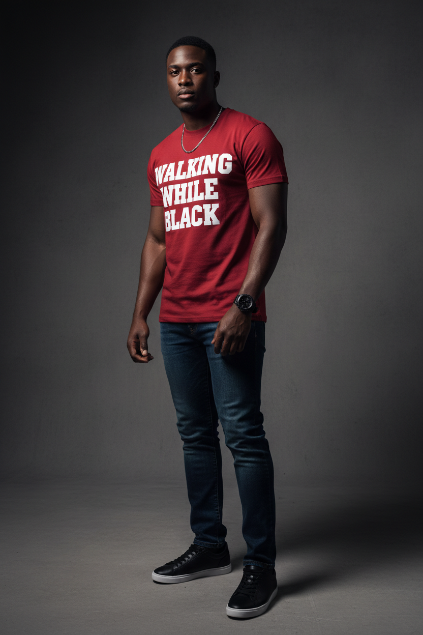 Walking While Black - Red
