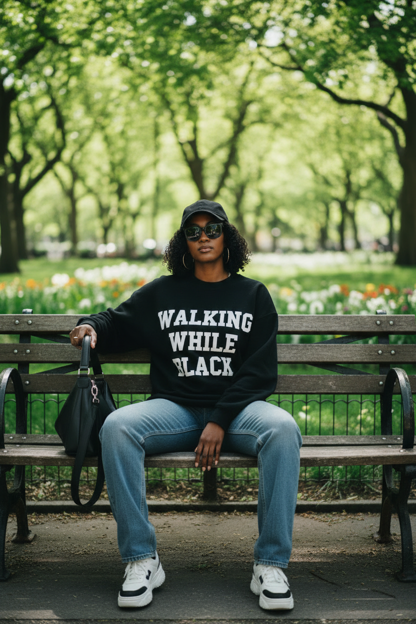 Walking While Black Sweater