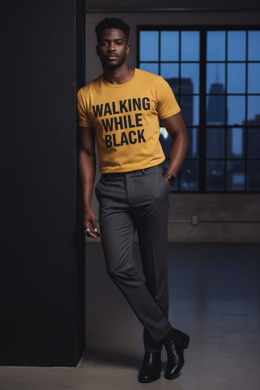 Walking While Black - Yellow